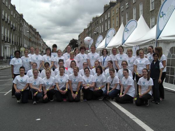 Ready, set, go!! Our volunteers are ready for today's activities @FloraWMM