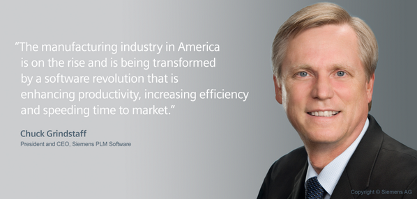 SiemensUSA's tweet photo. Software plays an increasing role in the next era of #manufacturing: http://t.co/Oj1WfnCxQ2. #SoftwareRev @SiemensPLM http://t.co/nKjWCm9tnB