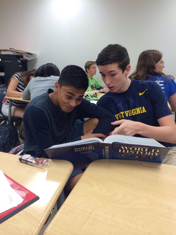 PresidentJimBob's tweet photo. Presidential candidate Jim Bob teaching immigrants from around the world how to speak English and history of America. http://t.co/SG6kpRMQo4