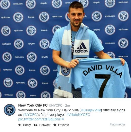 VoetbalUltras's tweet image. Een nieuwe club die het voetbal kapot gaat maken.. New York City FC.. #AMF