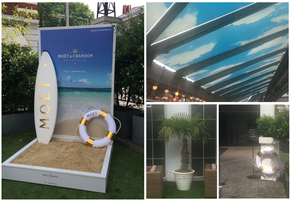 WhiteLabelDMS's tweet photo. Feels like summer, so head over to @bluebirdchelsea to enjoy the #MoetIceImperial terrace we've designed! http://t.co/K1nprpoFQW