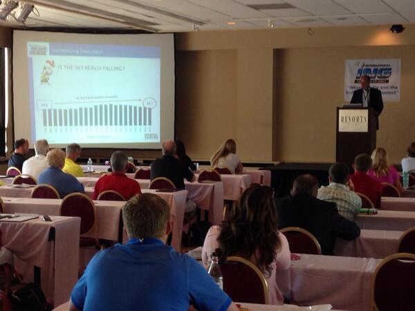 MitchLaurance's tweet photo. Jon Last, former marketing expert for PGA of America, talking trends at #INGAC. #GrowTheGame http://t.co/UzQbveTGu3 http://t.co/qLAciuD8px