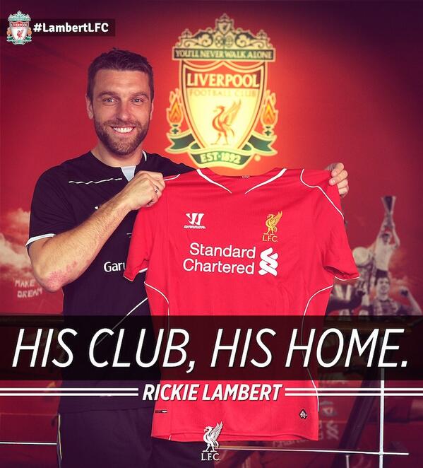LFCUSA's tweet photo. What do you think about #LFC's latest signing? #LambertLFC http://t.co/FKreg2Ohu5