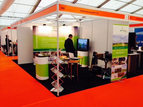 Infiniterenew's tweet photo. We had a great time at All Energy in Aberdeen - thanks to everyone who came to say hello! http://t.co/cQJ21Dtx9O