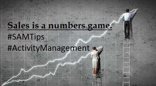 SAMInspires's tweet image. #SAMTips #ActvityManagement