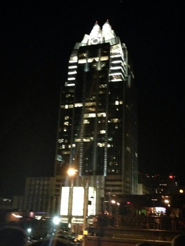 Austin_Phoenix's tweet photo. Hard to top the view of the Frost Tower from @Hangar_Lounge!
Thanks to all who came to the #TAPMayIssue Release Party http://t.co/mAm1Be771w