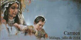 Nuestro cartel de este año se presentaba el pasado viernes en la Parroquia. #CofradiasMLG