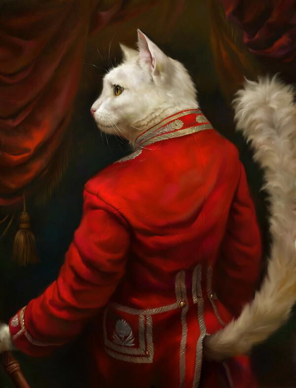 Classical Portraits of Royal Cats
bit.ly/1p0TBjZ