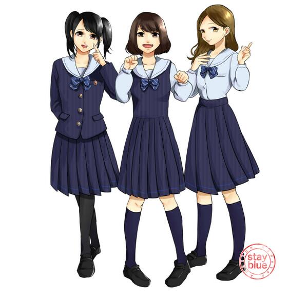 Stayblue 学校制服図鑑 בטוויטר 出雲西高校の制服イラスト 島根県の私立校の女子制服です イートンジャケットにセーラーブラウスが かわいい 首都圏だと東海大相模の女子制服と同じすスタイルです イラストが気に入ったらrt Plz Http T Co Zpquxqlw1l