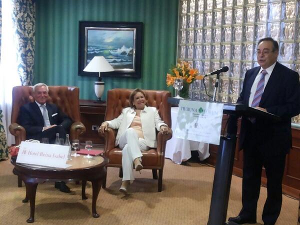 Conferencia de D. Domingo Berriel ahora en Las Palmas de Gran Canaria