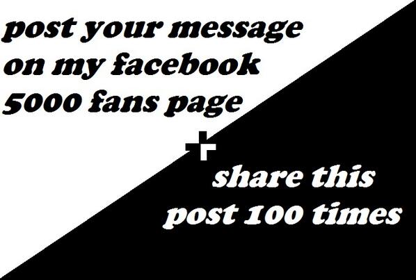 abbou68's tweet image. I will shout your post to my fans on Facebook. 5000 Fans .My friends are From worldwide:
fiverr.com/abbou68/facebo…