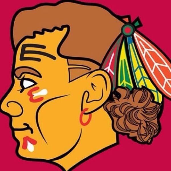 nhlchirpz's tweet photo. This needs to be the new Chicago logo #kaner #beaut http://t.co/S9VEloX7oy