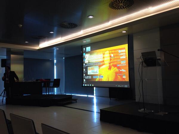 <a href="/IEEEBHI/">IEEE BHI 2025</a> #BHI2014 fra poco il talk di <a href="/IlariaBortone/">Ilaria Bortone</a> ! <a href="/gennide/">Genny Delli Carpini</a> <a href="/PONREC/">PONREC</a> @siboc