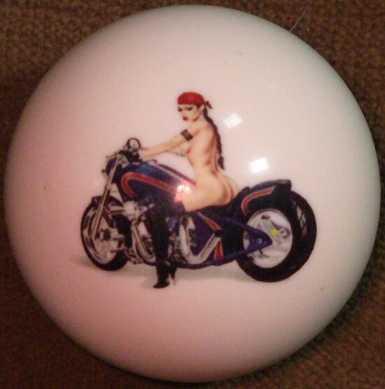 PoolBallMaster's tweet image. #bikerchicks #coolpoolballs #shiftknobs