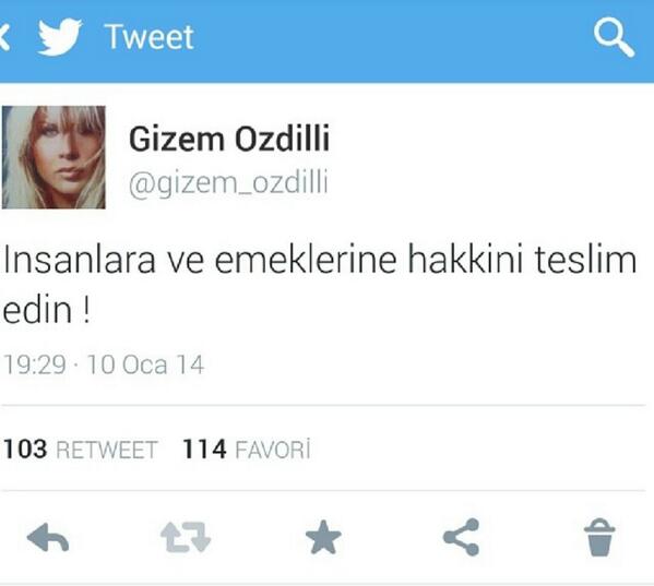 gizem_ozdilli's tweet photo. Siradaki twit bazi arkadaslara gelsin !!!!! !!!!! http://t.co/9568eiMDe4