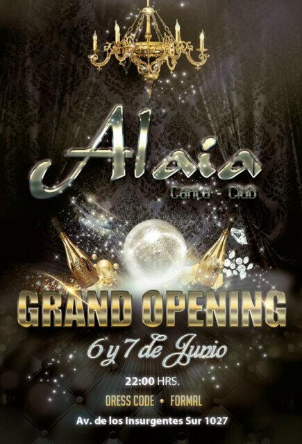 AlaiaClub's tweet photo. Los esperamos este viernes 6 de junio http://t.co/iqduk1Kx1D