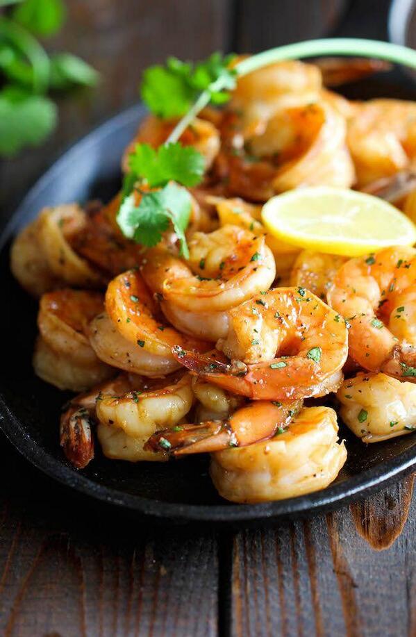 BurningPounds's tweet photo. Sweet Lemon Shrimp http://t.co/KvWI6wGLi9