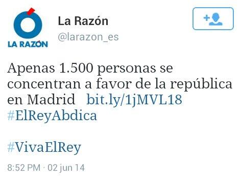 PeriodiFAILS's tweet photo. Nada nuevo: @larazon_es mintiendo descaradamente y manipulando. Vergonzoso. http://t.co/Ae7s9Gikjh