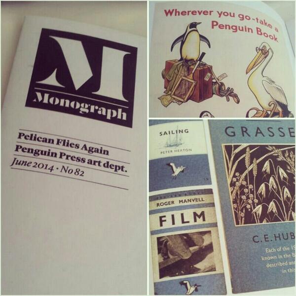 DesignRemedyCo's tweet photo. Enjoying my #Monograph in this month's @CreativeReview @PenguinUKBooks @PenguinClassics #Pelicanbooks #penguinbooks http://t.co/JOFMO0Y6u2