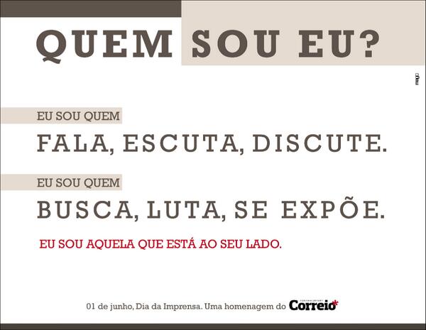 magoonline's tweet photo. Ontem foi o Dia da Imprensa e a Mago criou anúncio para homenagear a data no @correio24horas . Parabéns! http://t.co/EhISLLDYLi