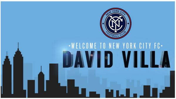AcademyNYC's tweet photo. David Villa signs for NYCFC http://t.co/YW85pxA4O4