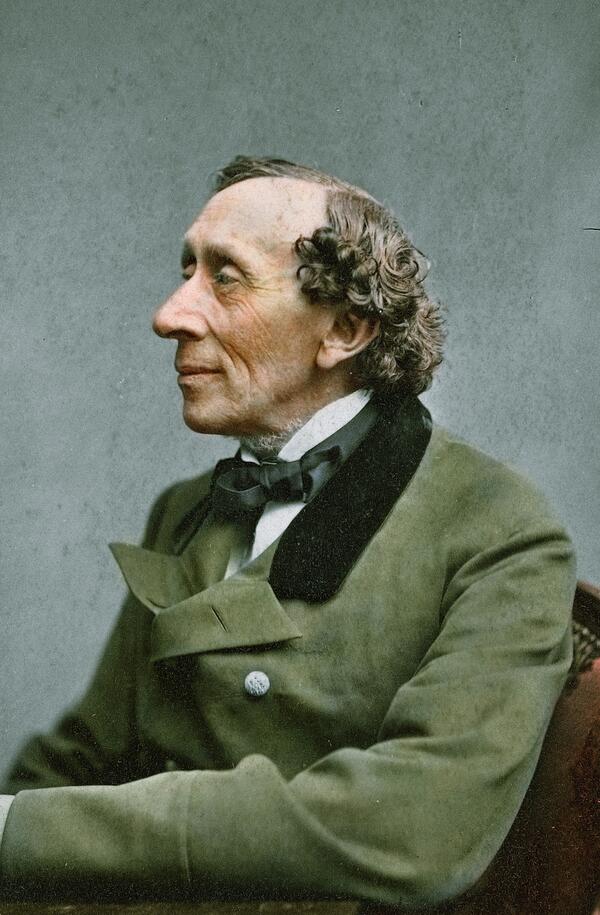 Amazing Historical Photo of Hans Christian Andersen in 1869 
