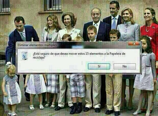 maheldi's tweet photo. Siiiiiiii!!!!! #ElReyAbdica http://t.co/abNPJf9Sm2