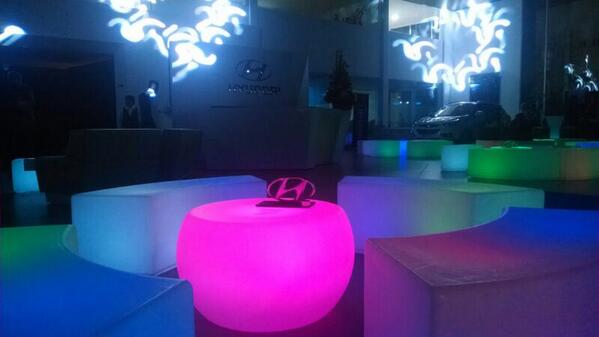 unmacario's tweet image. Inauguración agencia  @HyundaiMotorMex Angelópolis, Puebla. #mobiliarioled #eventosmexico