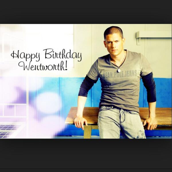 _PrisBreak_'s tweet image. I totally spaced!!! It's Went's birthday today!!!! #HappyBirthdayWentworthMiller #PrisonBreakFam