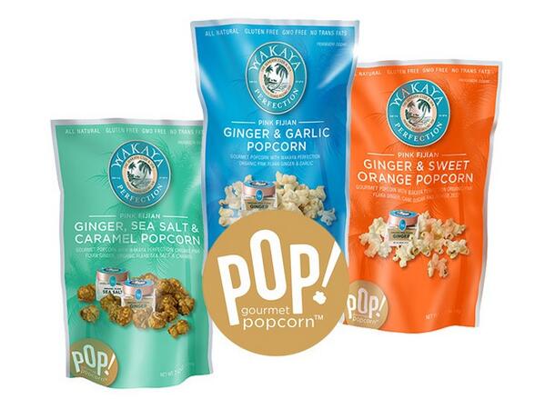 weareshadow's tweet photo. Powering through our Monday with Wakaya Pop! Gourmet popcorn. @wakayaginger #shadowpr #gourmet #healthy #organic http://t.co/amU0zr8od4