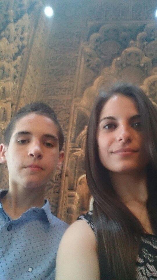 beaguadix's tweet photo. Con mi @javierdelhoyo99 de comunión http://t.co/j2uuu4BXwx