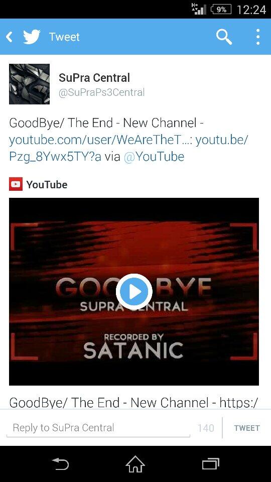 SuPraPs3Central's tweet photo. Egnore this fool! TRIADS ARE NOT US! The owner deleted all our vids!! http://t.co/qNPeoARxba