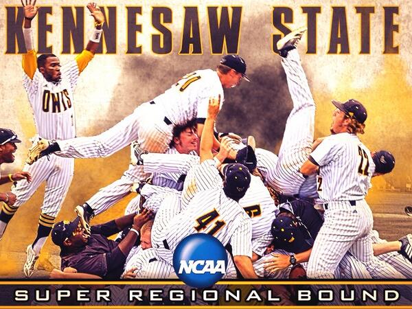 This picture says it all! Greatest moment in Kennesaw State Athletics history! If you believe it, you can achieve it