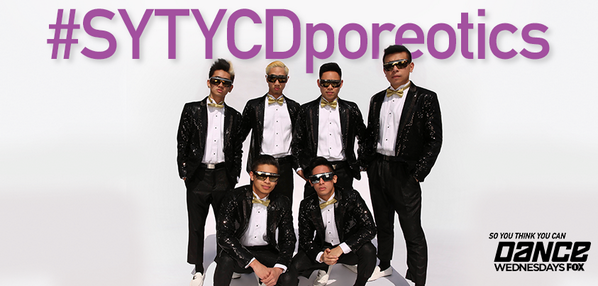 DANCEonFOX's tweet photo. RT to show your support for the #SYTYCDporeotics! #sytycd http://t.co/s0vK9Qsa8B