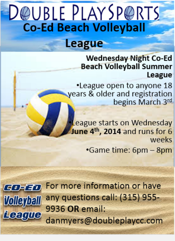 DoublePlaySCC's tweet photo. It will be open play. So come and play or bring a team. Join in on the fun. http://t.co/NANNfcMfii