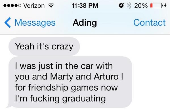 cheeeelise's tweet image. :') The little ones grow up so fast. Lmao at friendship games tho #Fall2010