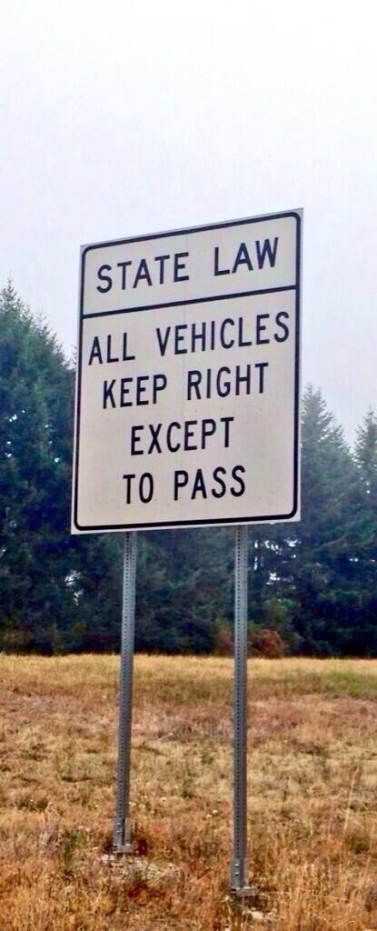 June is left lane awareness month...Don't be a roll'n speed bump by camping out in the left lane.  #TellYourFriends