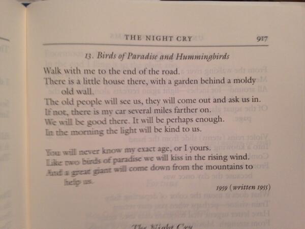 John Ashbery #twitterpoetryclub