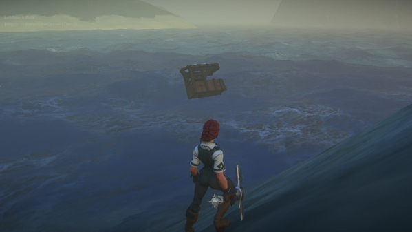 Geez!  Trash in the ocean already!  C'mon Peeps!  #Landmark