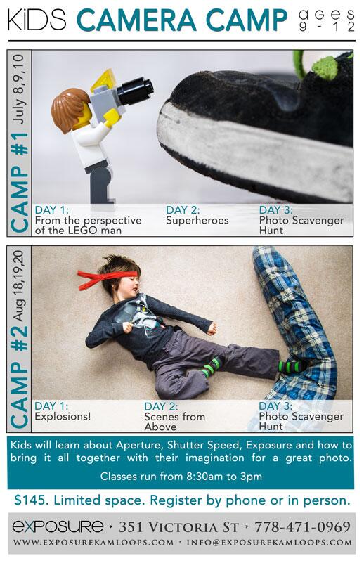 Have a child who loves taking photos? Introducing our summer photography camps for kids! exposurekamloops.com/class/camera-c…