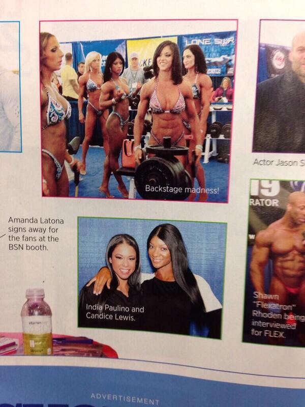 icandyfitbeauty's tweet photo. @mandfhers @LathamJrPhoto wife reads M&Fhers #arnold2014 😍 http://t.co/ij2R8AWRzB