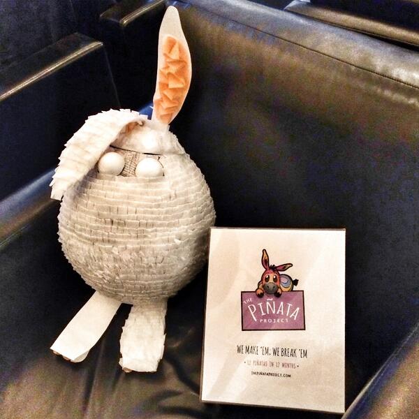 PinataProject's tweet photo. Magic bunny is quite content, really @theteafactoryca @bitchcuffed #pinatawisdom http://t.co/hWuVGuPrHO