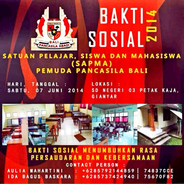 Masih ada kesempatan buat kalian memberi mereka sedikit dari apa yg kita punya untuk pendidikan yg lebih baik