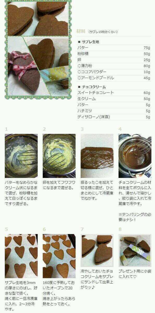 Love0Sweets's tweet photo. 【超簡単チョコサブレサンド】

https://t.co/1AiSxg8GT3