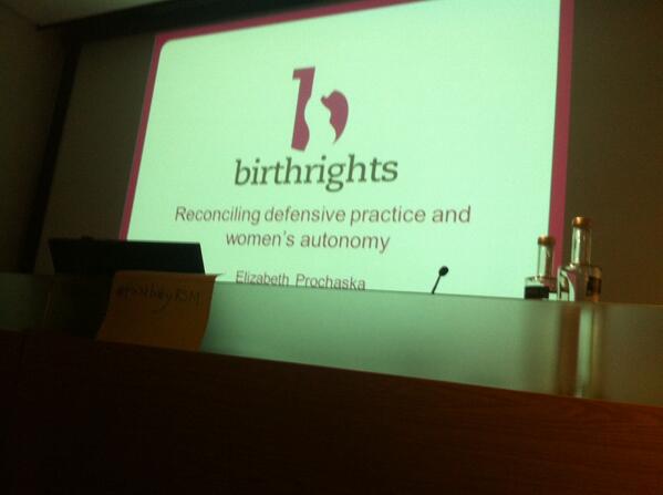 #firstbabyRSM @birthrightsorg : clin negligence  #backtofront decision based on fearoflitigation #perverseincentive