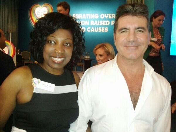 leopatra1508's tweet photo. Met Simon Cowell such a nice guy @SimonCowell http://t.co/xv90E0dKAZ