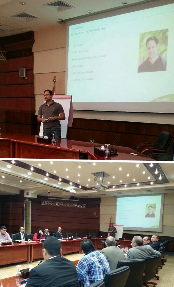 BedayaCentre's tweet photo. Innovation focus on Capacity, strategy and discipline @innovety @mohabanis #EuromedEgypt http://t.co/wTwxHdp2W7