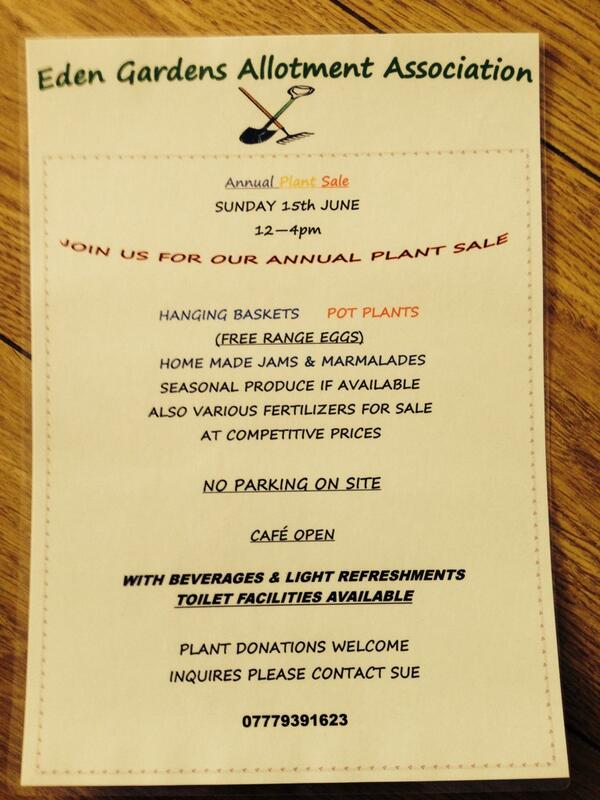@DadsLaneAllo please share .. Plant sale 15th June .. Hope u can come