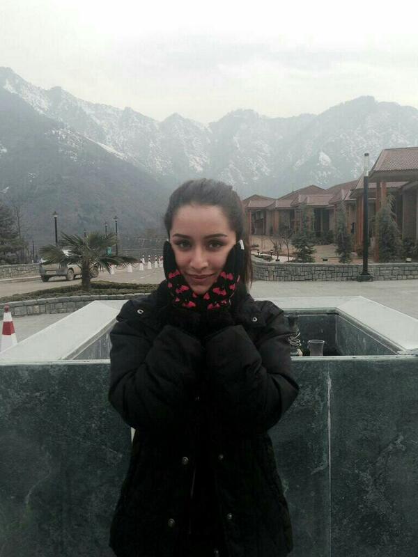 shraddhakapoorf's tweet photo. Shraddha kapoor in khismer mountain http://t.co/PhT8AhhRZR