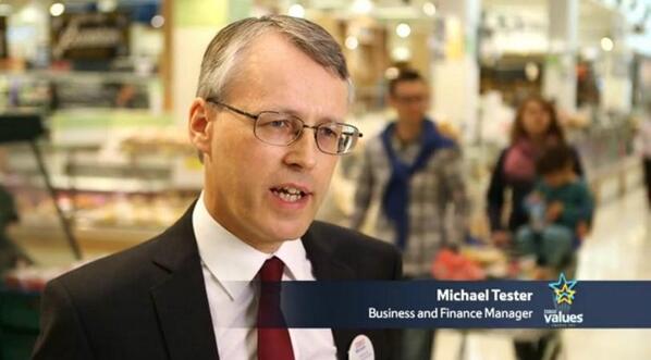 tesconews's tweet photo. Michael’s colleagues say his passion and humbleness inspires them and he makes the impossible easy! #valuesawards http://t.co/fuRJ0zMalI